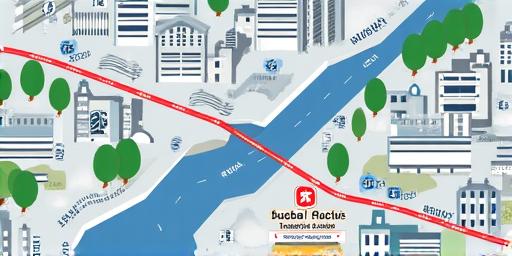 Fuchi Enの所在地を示す京橋エリアの地図