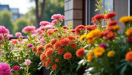 季節の花々が咲き誇るバルコニーキット